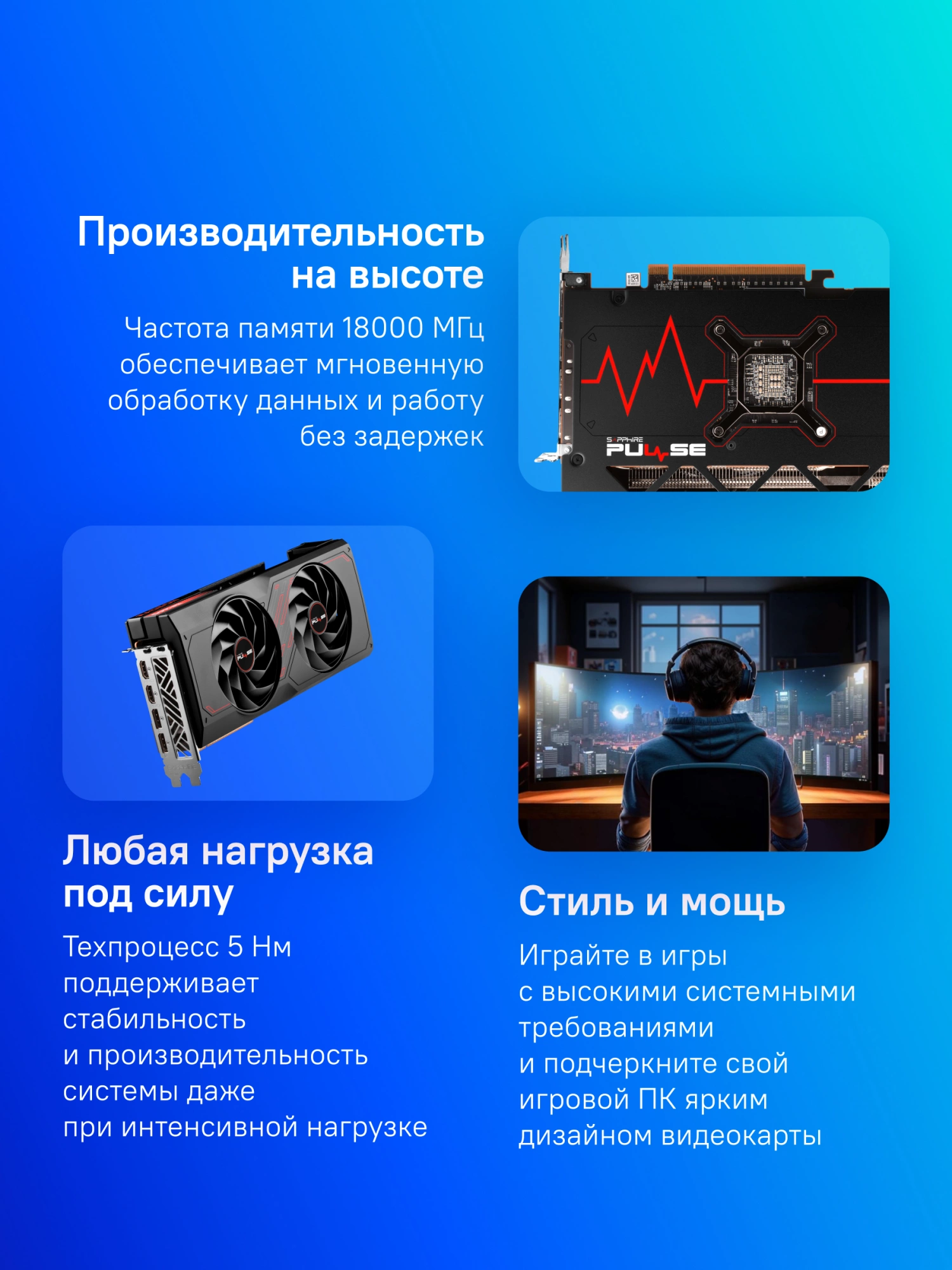 Sapphire 11335-04-20G  PULSE RX 7700 XT GAMING 12GB Sapphire 11335-04-20G  PULSE RX 7700 XT GAMING 12GB