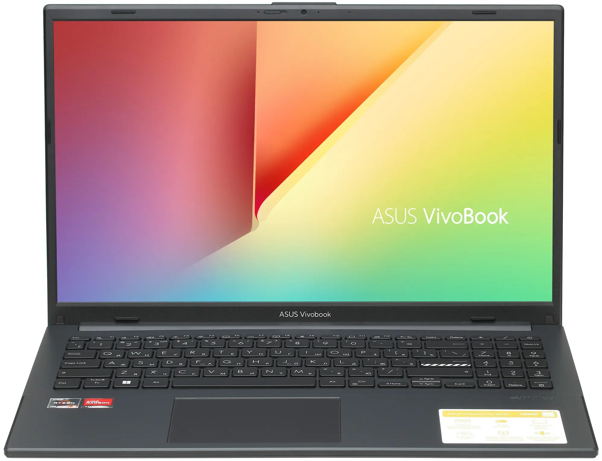 ASUS VivoBook E1504FA-BQ832W [90NB0ZR2-M01C60] Black 15.6&quot; {FHD Ryzen 5 7520U/16Gb/SSD512Gb/Win 11H}