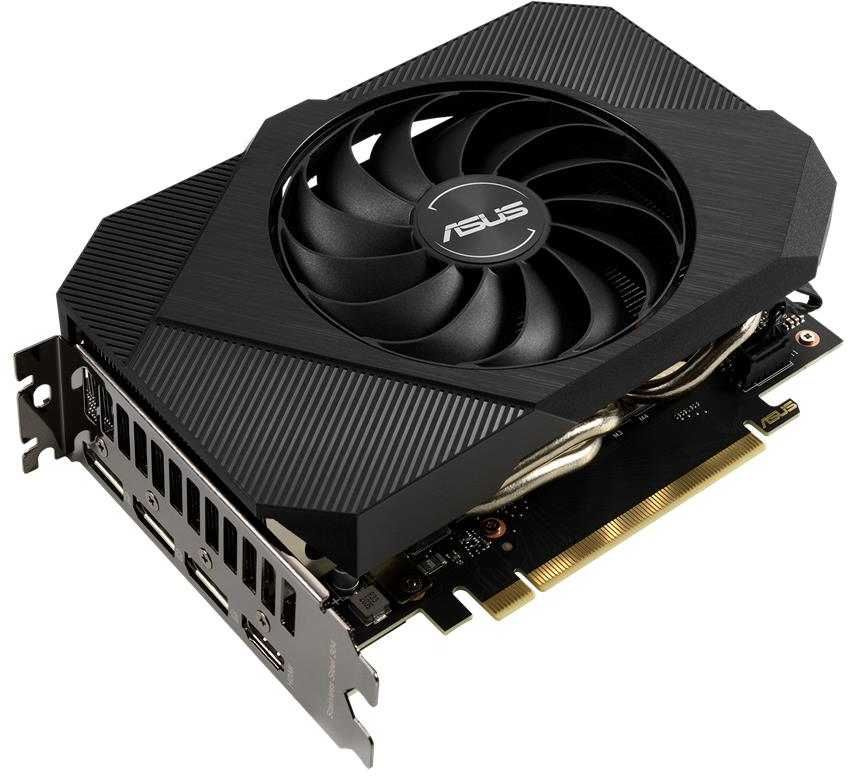 Видеокарта Asus PCI-E nVidia GeForce RTX3060 12Gb  (192bit/GDDR6/HDMI/DPx3) (PH-RTX3060-12G-V2) RTL