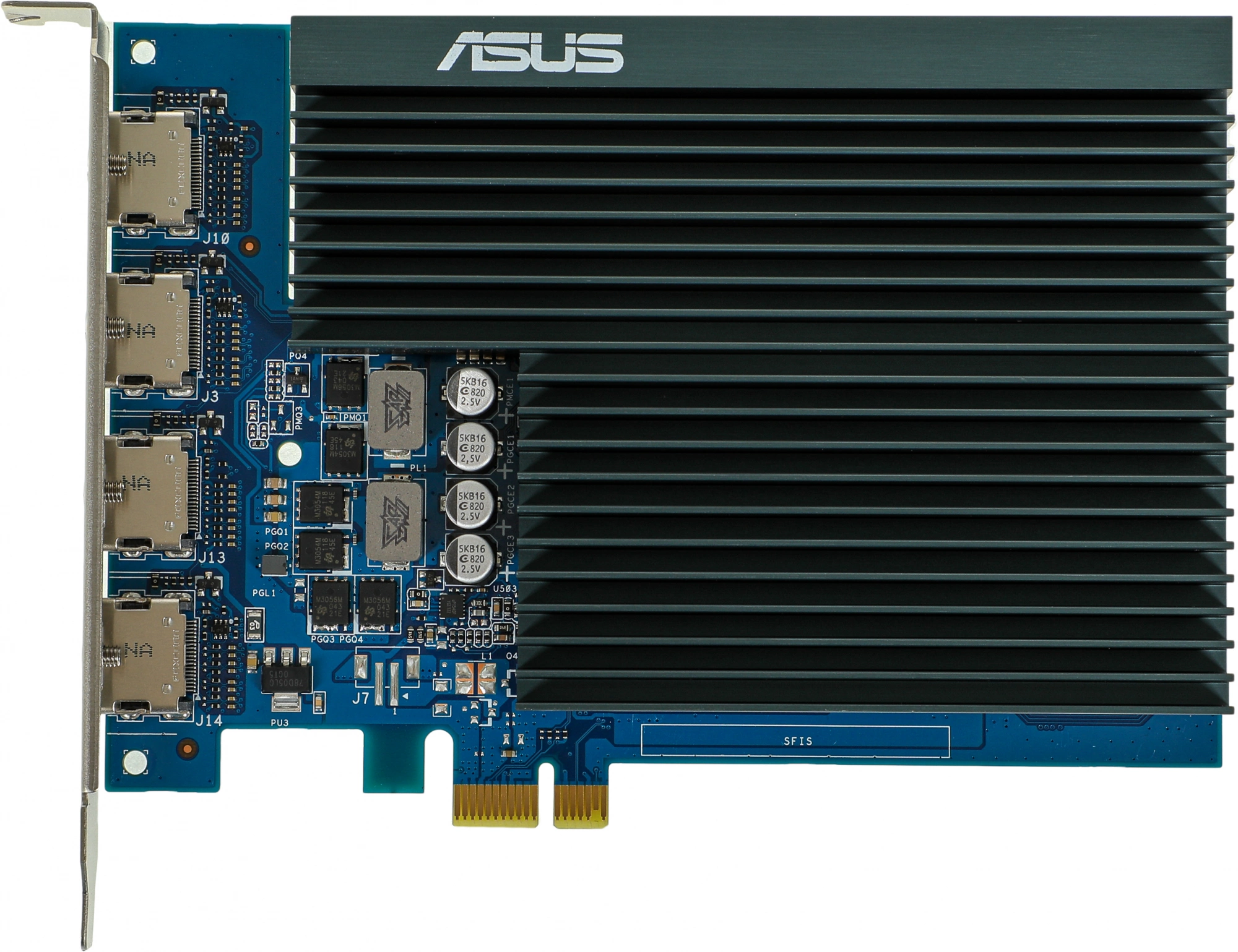 Видеокарта ASUS GeForce GT730 2GB GDDR5 64Bit 4*HDMI (GT730-4H-SL-2GD5) RTL