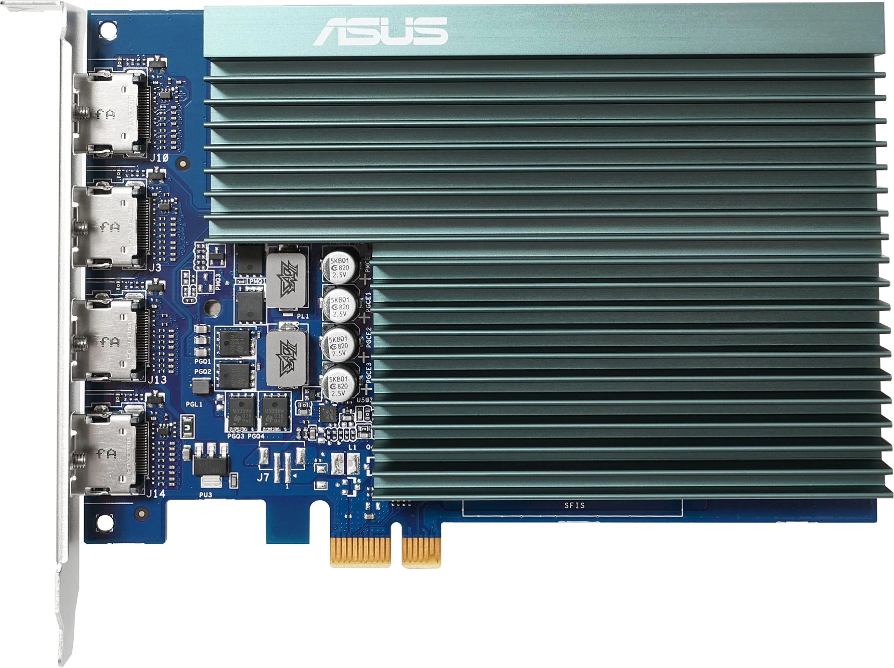Видеокарта ASUS GeForce GT730 2GB GDDR5 64Bit 4*HDMI (GT730-4H-SL-2GD5) RTL