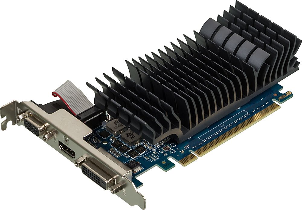 Видеокарта ASUS GeForce GT730 Silent LP 2GB GDDR5 64Bit VGA/DVI/HDMI (GT730-SL-2GD5-BRK) RTL