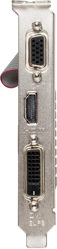 Видеокарта MSI PCI-E GT 710 2GD3H LP nVidia GeForce GT 710 2048Mb 64bit DDR3 954/1600 DVIx1/HDMIx1/CRTx1/HDCP Ret low profile