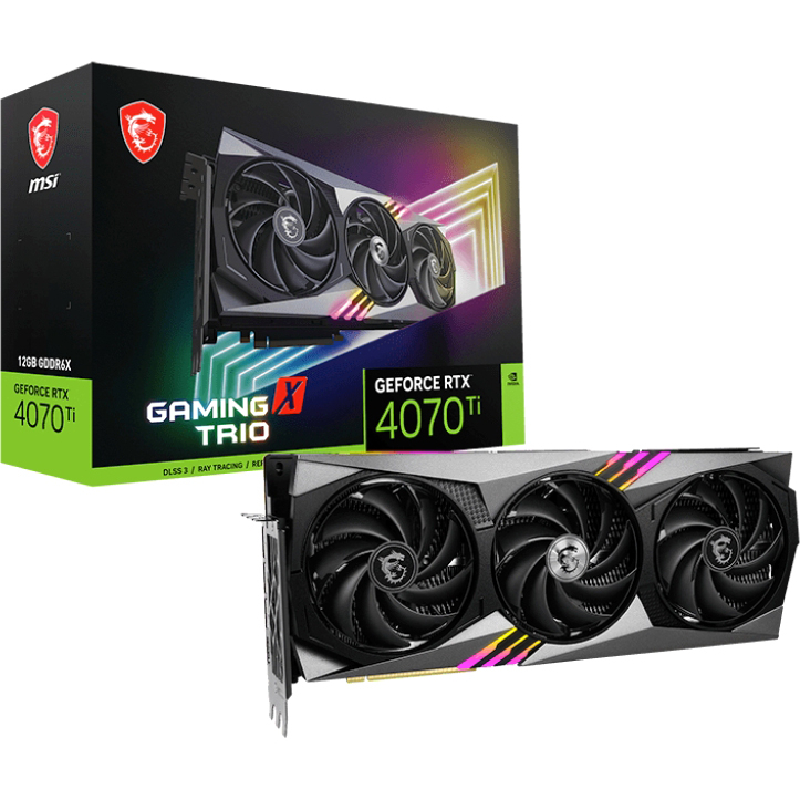 MSI GeForce RTX 4070 Ti GAMING X TRIO 12G