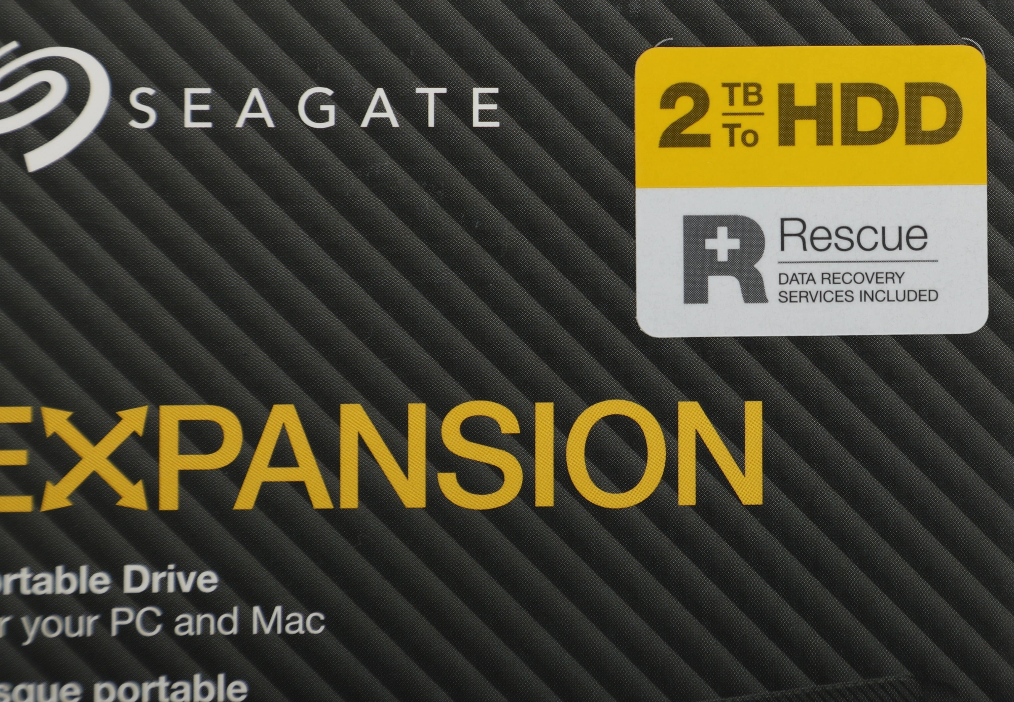 Seagate Portable HDD 2Tb Expansion STKM2000400 {USB 3.0, 2.5", Black}