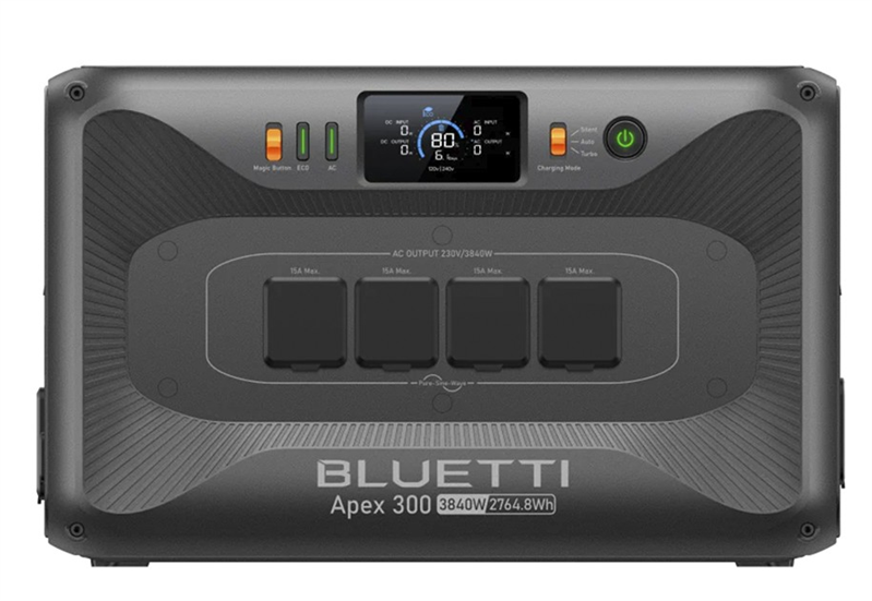 Универсальная зарядная станция - инвертор BLUETTI P-APEX300-EU-GY-20 Универсальная зарядная станция - инвертор BLUETTI P-APEX300-EU-GY-20