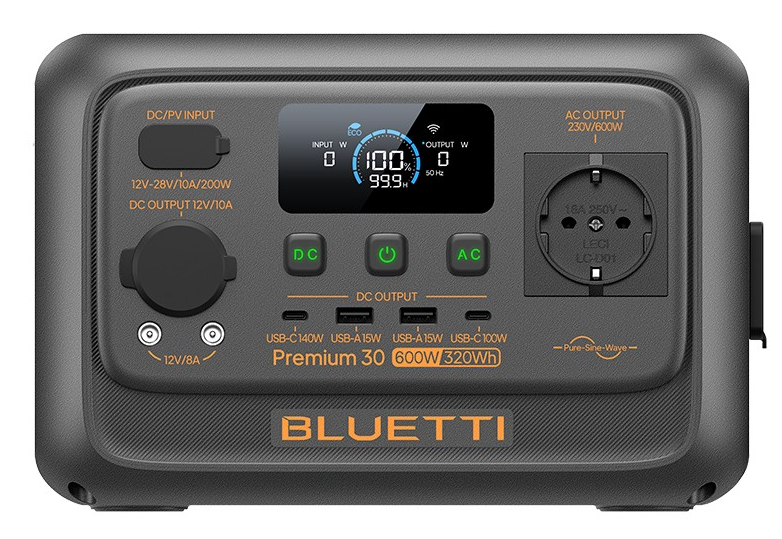 Портативная зарядная станция BLUETTI P-PR30V2-EU-GY-20 Портативная зарядная станция BLUETTI P-PR30V2-EU-GY-20