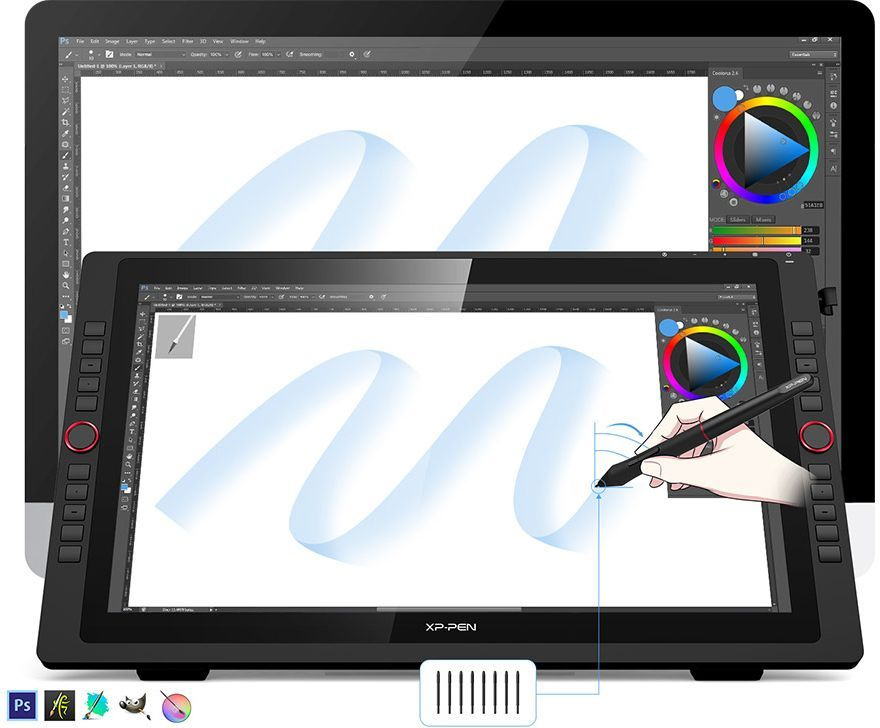 Интерактивный монитор-планшет XP-Pen Artist 22R PRO 22" FHD IPS (1920x1080)