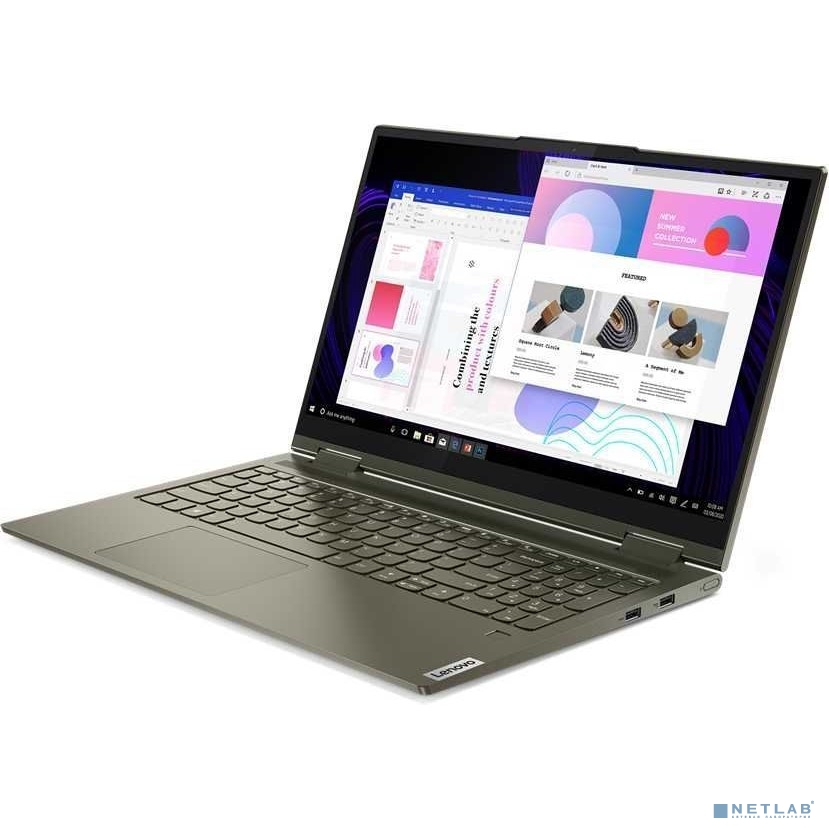 Lenovo Yoga 7 15ITL5 [82BJ0095RU] Dark Moss 15.6&quot; {FHD TS i5-1135G7/8Gb/512Gb SSD/W11/360}