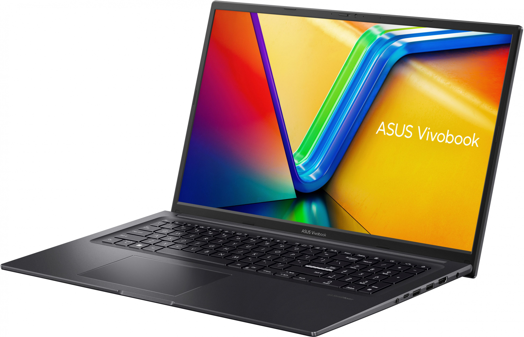 ASUS VivoBook 17X M3704YA-AU052 [90nb1192-m00200] Black 17.3&quot; {FHD Ryzen 7 7730U/16Gb/512Gb SSD/UMA/noOs}