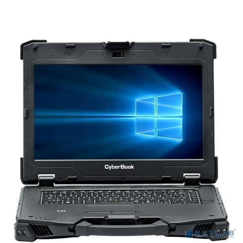 Защищенный ноутбук CyberBook S1154 14&quot; {FHD i5-1135G7/8GB/512GB SSD/WiFi6 802.11ax/2Mpx/TB4/USB-C/USBx3/SD/RJ45/VGA/GTX1050/HDMI/COM(RS232)/slotSim/TPM/IP53/noOS}