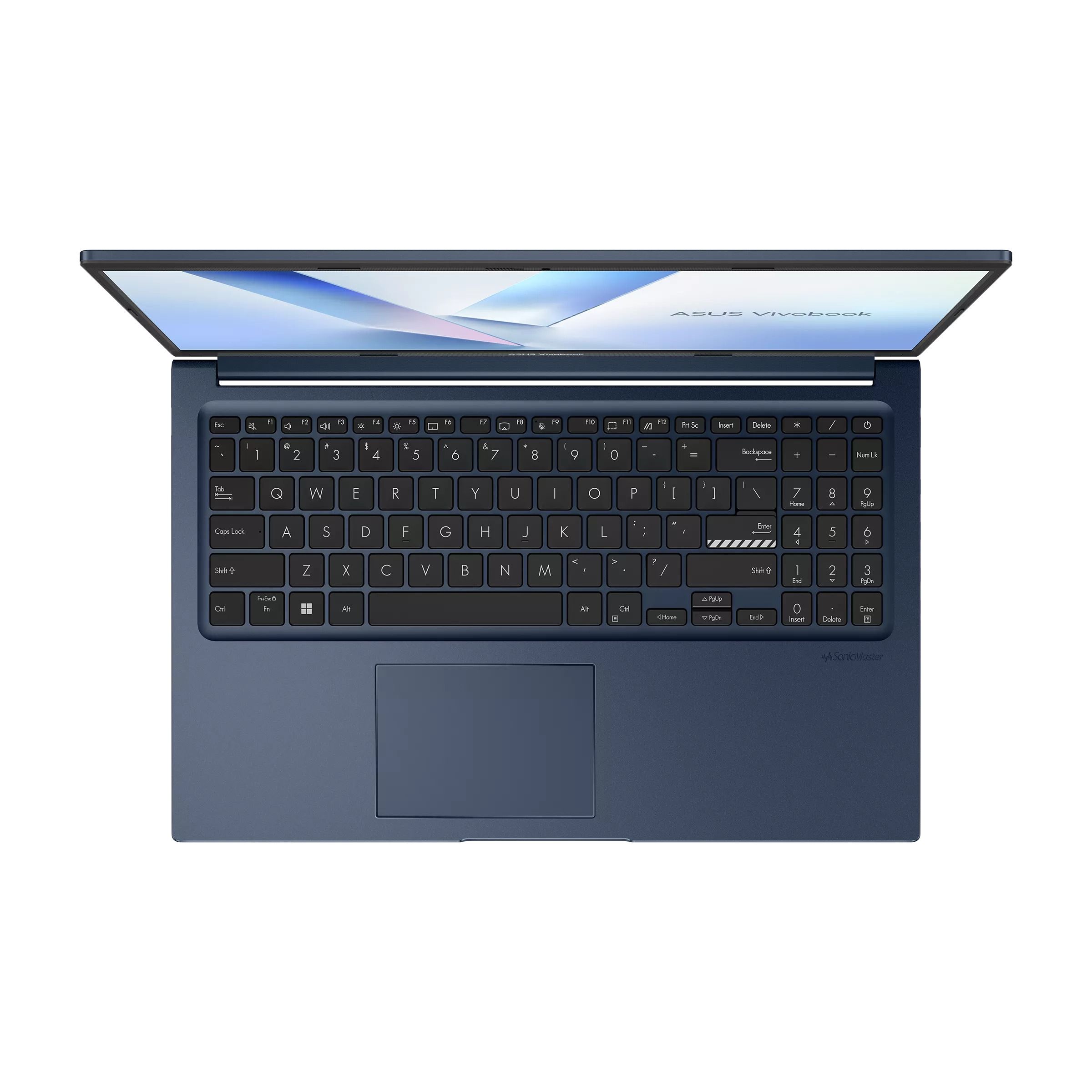 ASUS VivoBook X1504MA-BQ601 [90NB17I1-M01140] Quiet Blue 15.6" {FHD Core 3 304/DDR5 8GB/256Gb SSD/Intel Graphics/noOS}