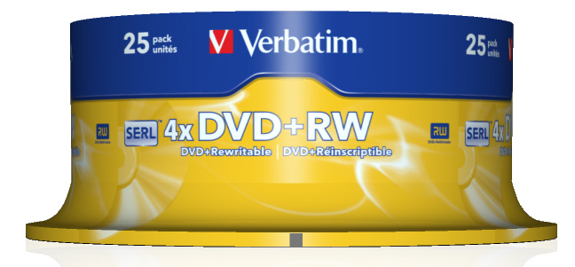 Verbatim  Диски DVD+R  4.7Gb 16х, 10 шт, Cake Box (43498)