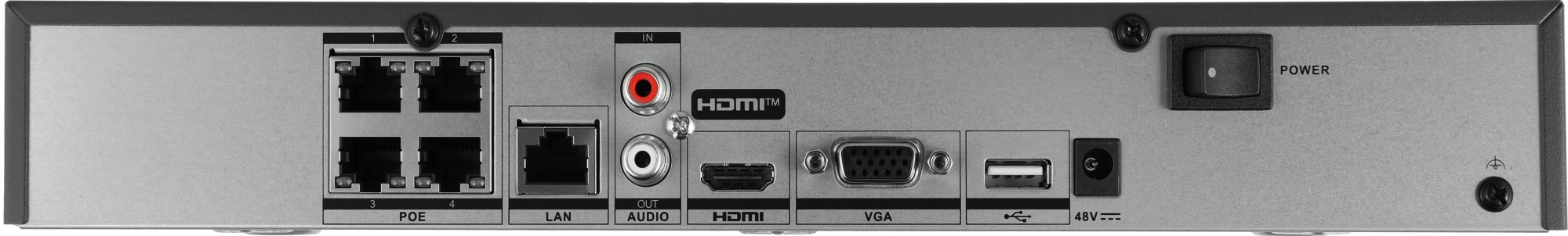 HIKVISION DS-7604NXI-K1/4P(B)