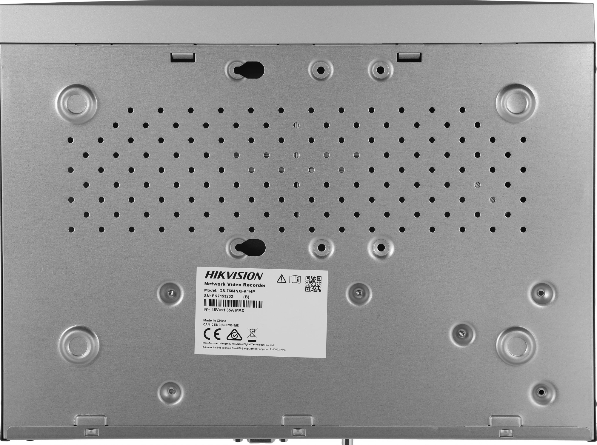 HIKVISION DS-7604NXI-K1/4P(B)