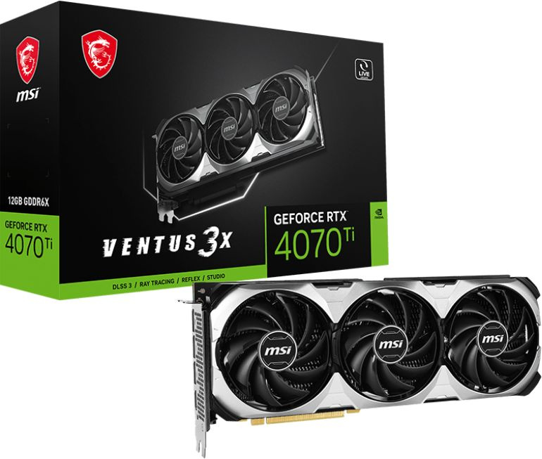 MSI RTX 4070 TI VENTUS 3X E112GOC