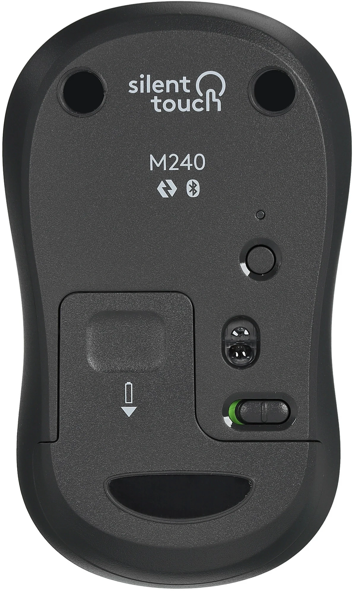 910-007185/910-007119 Logitech Wireless Mouse M240 SILENT - Graphite 910-007185/910-007119 Logitech Wireless Mouse M240 SILENT - Graphite