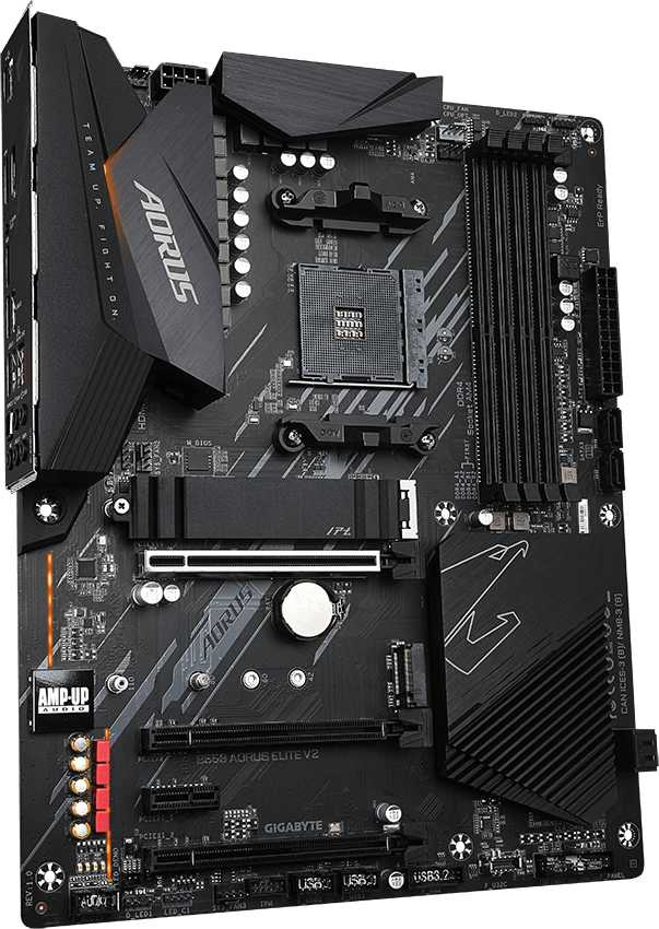 Gigabyte B550 AORUS ELITE V2 {Soc-AM4 AMD B550 4xDDR4 ATX AC`97 8ch(7.1) 2.5Gg RAID+HDMI+DP} Gigabyte B550 AORUS ELITE V2 {Soc-AM4 AMD B550 4xDDR4 ATX AC`97 8ch(7.1) 2.5Gg RAID+HDMI+DP}