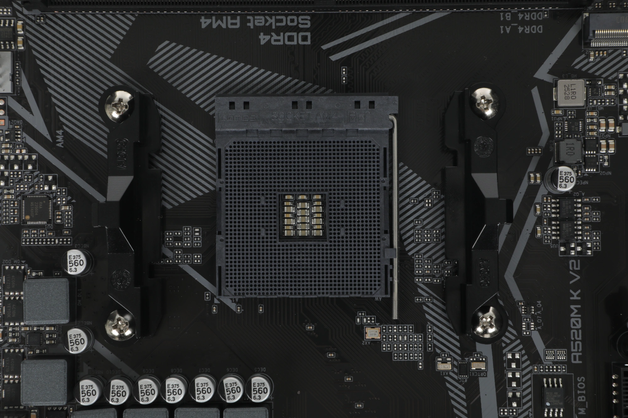 Gigabyte A520M K V2 RTL {Soc-AM4, AMD A520, 2xDDR4, mATX AC`97 8ch(7.1) GbLAN RAID+VGA+HDMI}