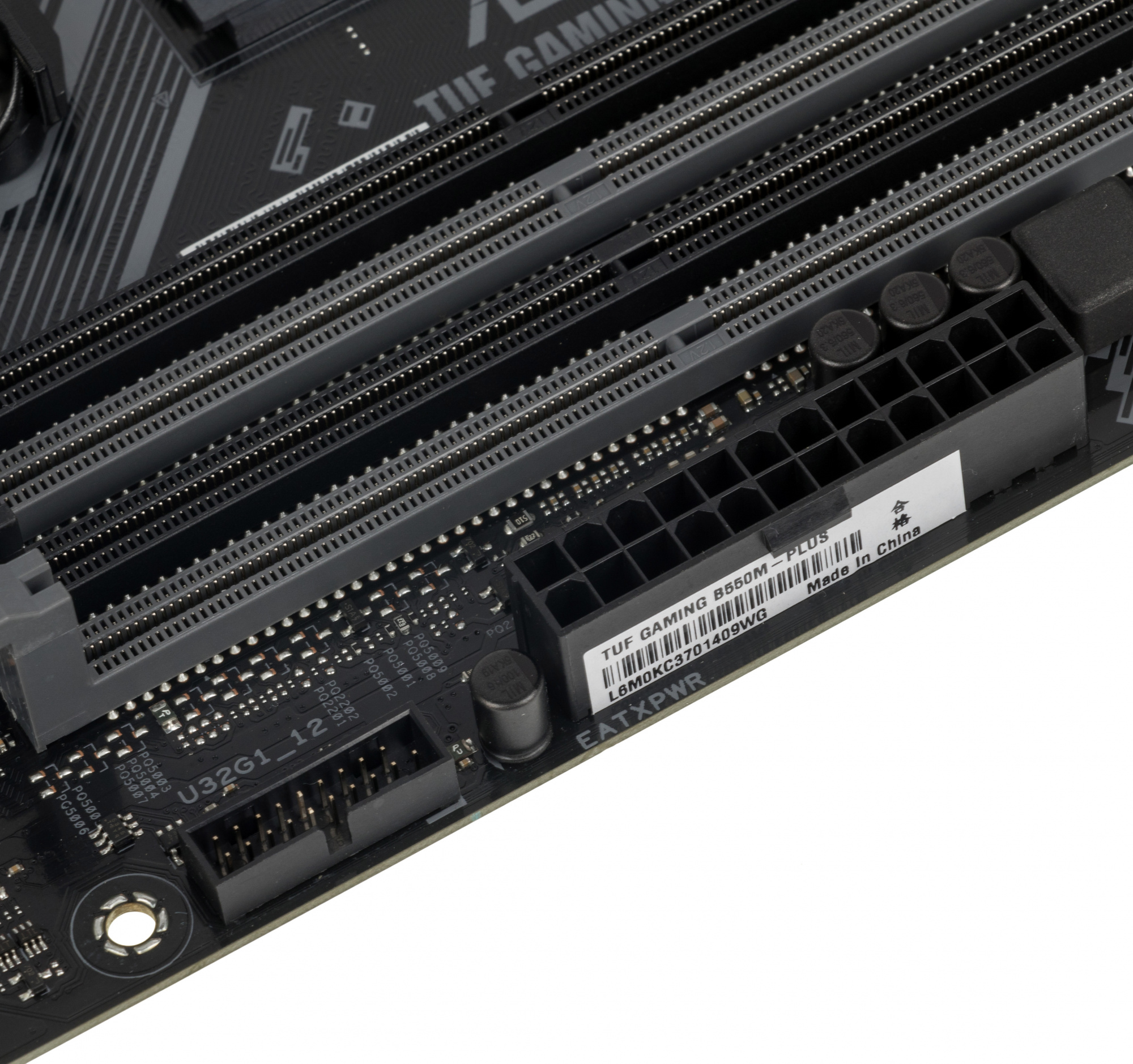 ASUS TUF GAMING B550M-PLUS (Socket AM4, mATX, 4xDDR4(128GB), HDMI 2.1/DP, 1xPCIe 4.0x16/1xPCIe 3.0x16, 1xPCIe 3.0, 1xLAN (2.5GbE), 4xSATA 6Gb/s, 2xM.2, 1xType-C, 5xUSB 3.2, 2xUSB 2.0, 1xPS/2) ASUS TUF GAMING B550M-PLUS (Socket AM4, mATX, 4xDDR4(128GB), HDMI 2.1/DP, 1xPCIe 4.0x16/1xPCIe 3.0x16, 1xPCIe 3.0, 1xLAN (2.5GbE), 4xSATA 6Gb/s, 2xM.2, 1xType-C, 5xUSB 3.2, 2xUSB 2.0, 1xPS/2)