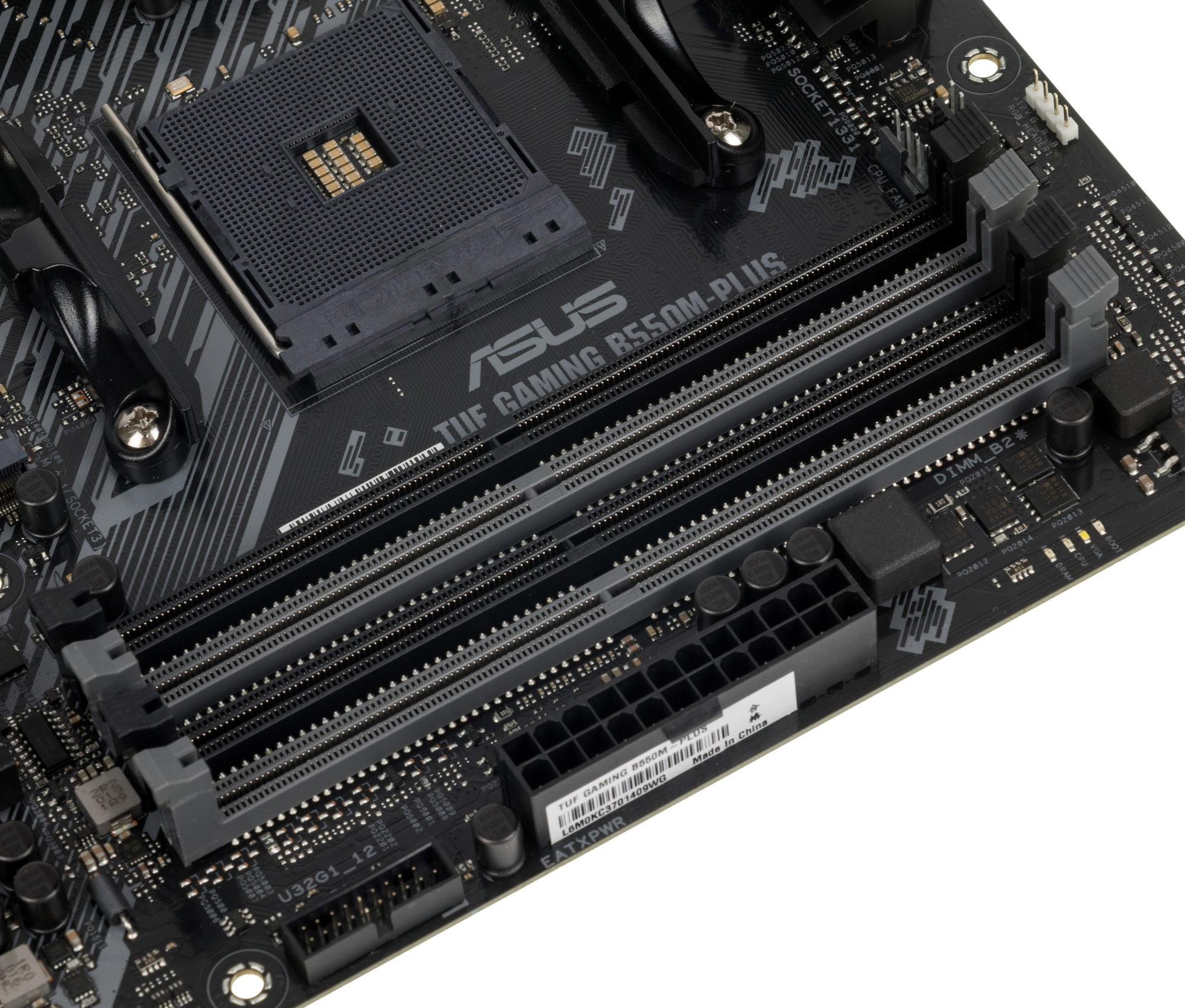ASUS TUF GAMING B550M-PLUS (Socket AM4, mATX, 4xDDR4(128GB), HDMI 2.1/DP, 1xPCIe 4.0x16/1xPCIe 3.0x16, 1xPCIe 3.0, 1xLAN (2.5GbE), 4xSATA 6Gb/s, 2xM.2, 1xType-C, 5xUSB 3.2, 2xUSB 2.0, 1xPS/2) ASUS TUF GAMING B550M-PLUS (Socket AM4, mATX, 4xDDR4(128GB), HDMI 2.1/DP, 1xPCIe 4.0x16/1xPCIe 3.0x16, 1xPCIe 3.0, 1xLAN (2.5GbE), 4xSATA 6Gb/s, 2xM.2, 1xType-C, 5xUSB 3.2, 2xUSB 2.0, 1xPS/2)