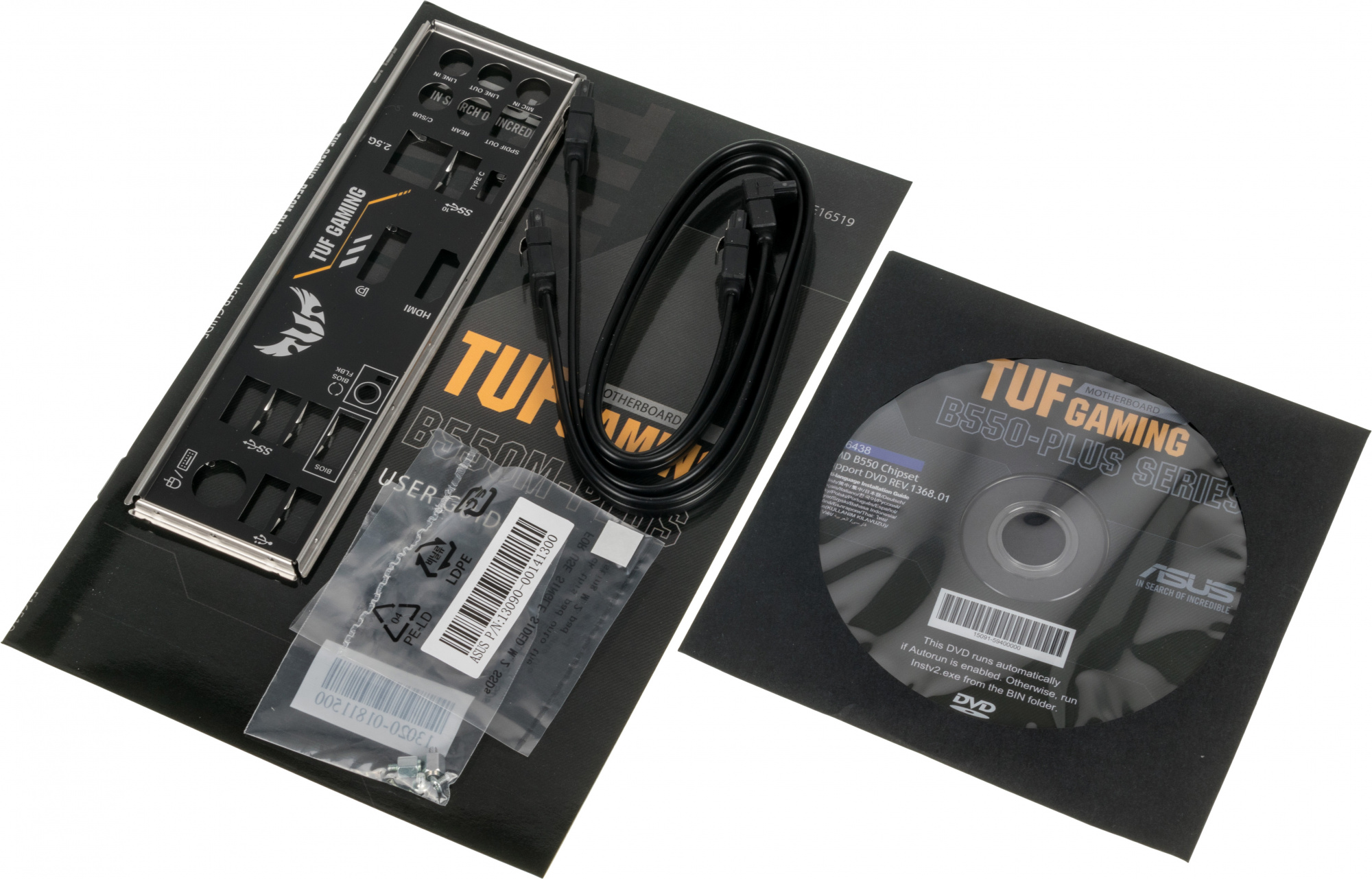ASUS TUF GAMING B550M-PLUS (Socket AM4, mATX, 4xDDR4(128GB), HDMI 2.1/DP, 1xPCIe 4.0x16/1xPCIe 3.0x16, 1xPCIe 3.0, 1xLAN (2.5GbE), 4xSATA 6Gb/s, 2xM.2, 1xType-C, 5xUSB 3.2, 2xUSB 2.0, 1xPS/2) ASUS TUF GAMING B550M-PLUS (Socket AM4, mATX, 4xDDR4(128GB), HDMI 2.1/DP, 1xPCIe 4.0x16/1xPCIe 3.0x16, 1xPCIe 3.0, 1xLAN (2.5GbE), 4xSATA 6Gb/s, 2xM.2, 1xType-C, 5xUSB 3.2, 2xUSB 2.0, 1xPS/2)