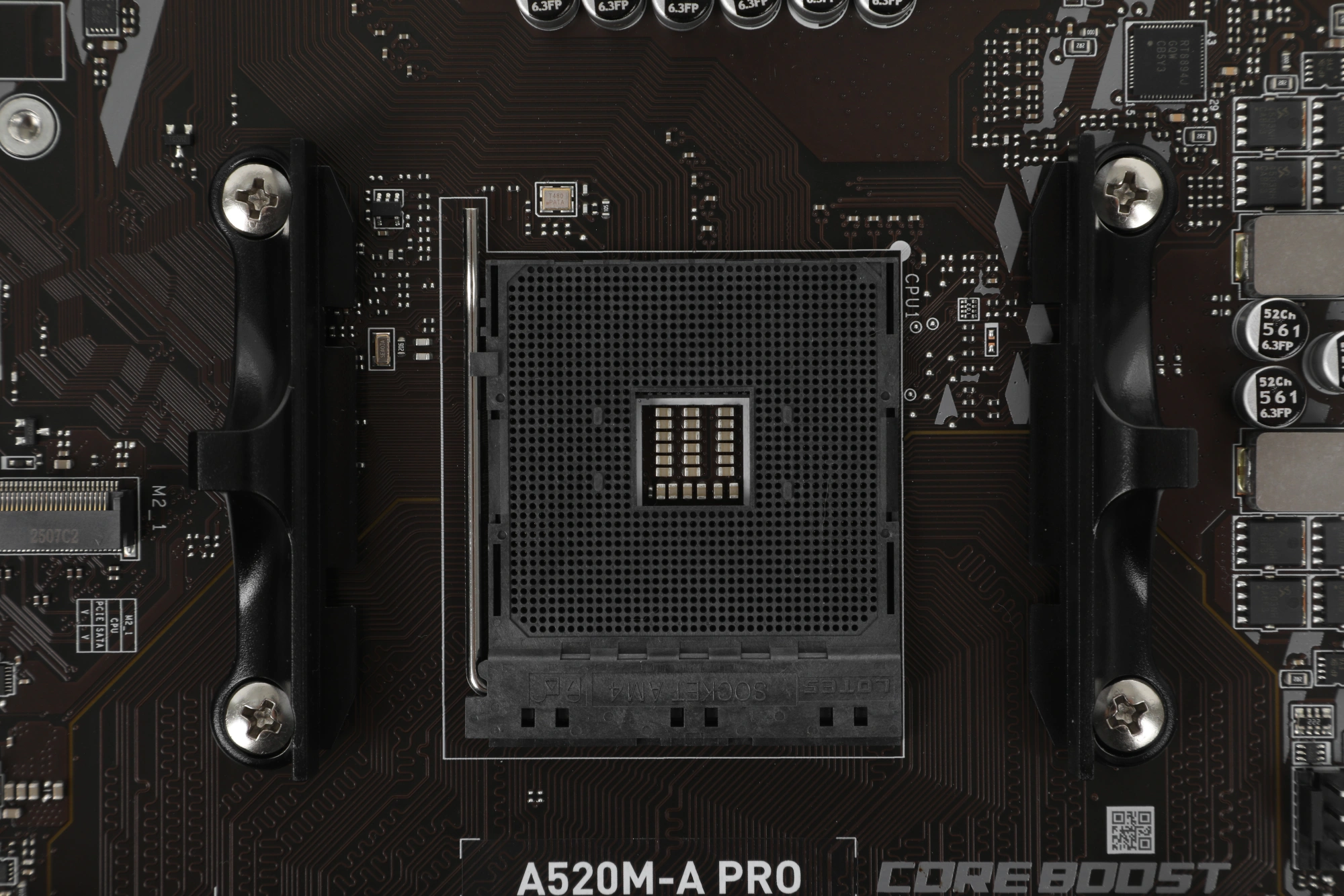 MSI A520M-A PRO {Soc-AM4 AMD A520 2xDDR4 mATX AC`97 8ch(7.1) GbLAN RAID+DVI+HDMI}