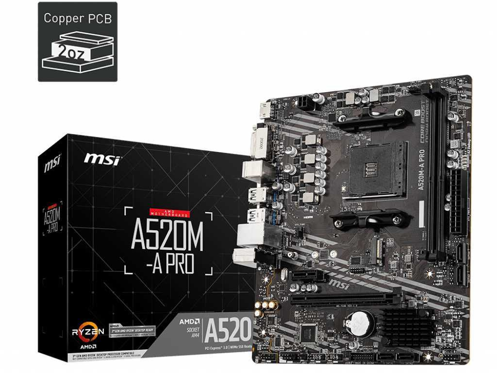 MSI A520M-A PRO