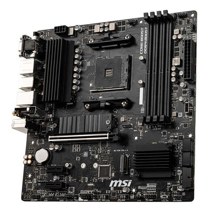 MSI B550M PRO-VDH WIFI {Soc-AM4 AMD B550 4xDDR4 mATX AC`97 8ch(7.1) GbLAN RAID+HDMI+DP}