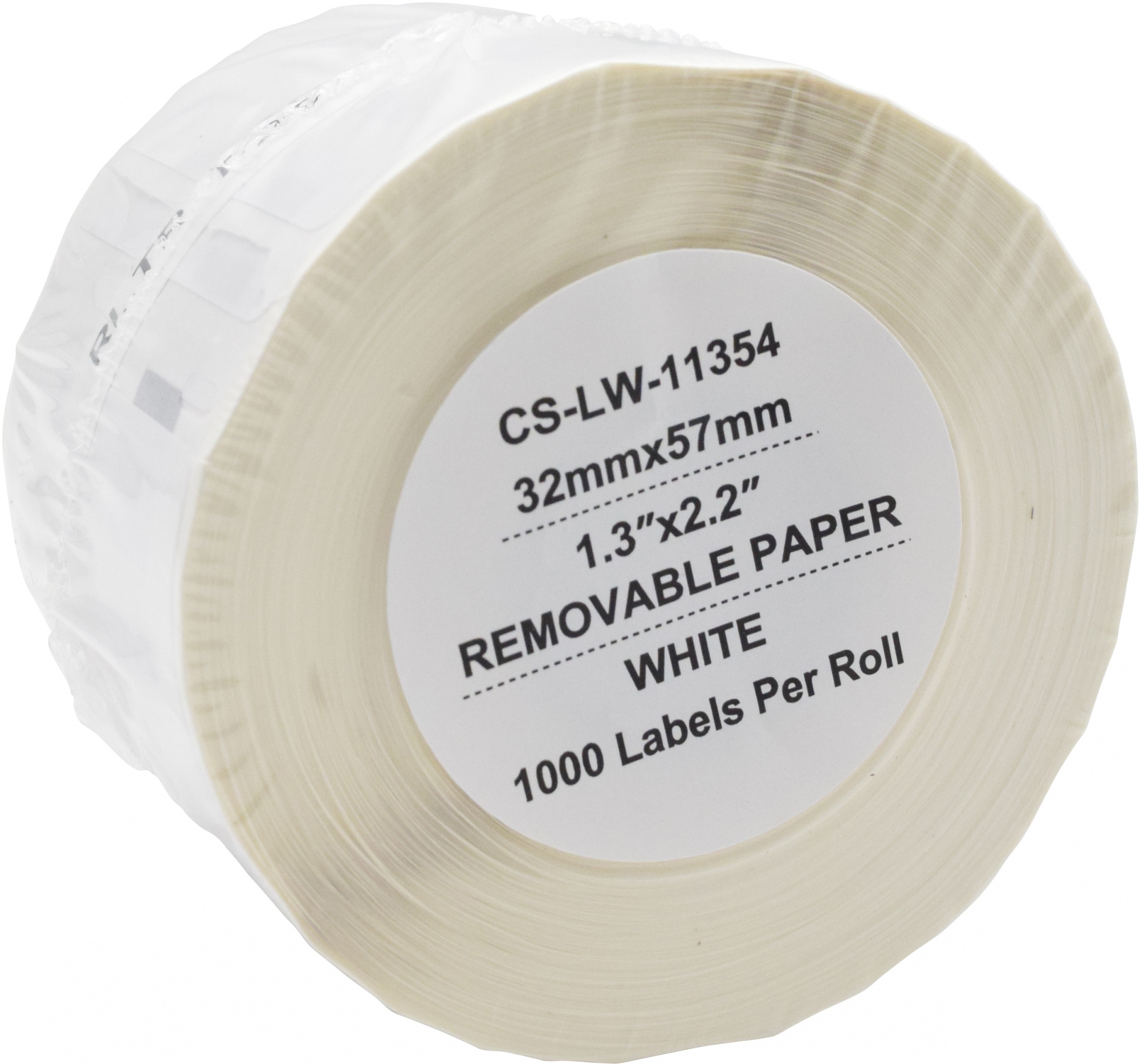 Этикетки Cactus CS-LW-11354 сег.:57x32мм черный белый 1000шт/рул Dymo Label Writer 450/4XL Этикетки Cactus CS-LW-11354 сег.:57x32мм черный белый 1000шт/рул Dymo Label Writer 450/4XL