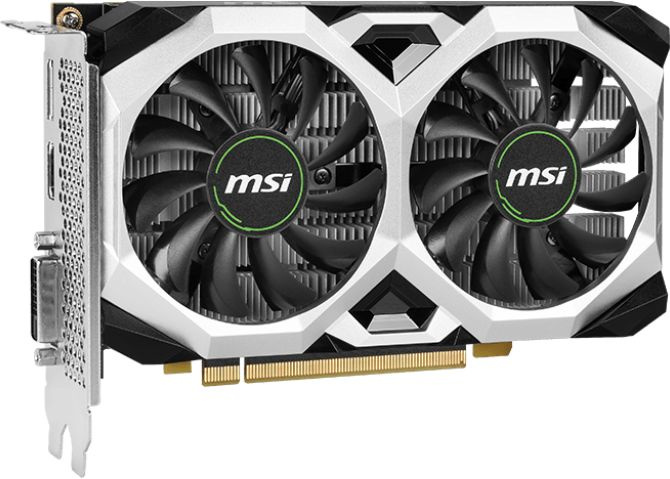 MSI PCI-E GTX 1650 D6 VENTUS XS OCV3 NVIDIA GeForce GTX 1650 4096Mb 128 GDDR6 1620/12000 DVIx1 HDMIx1 DPx1 HDCP Ret