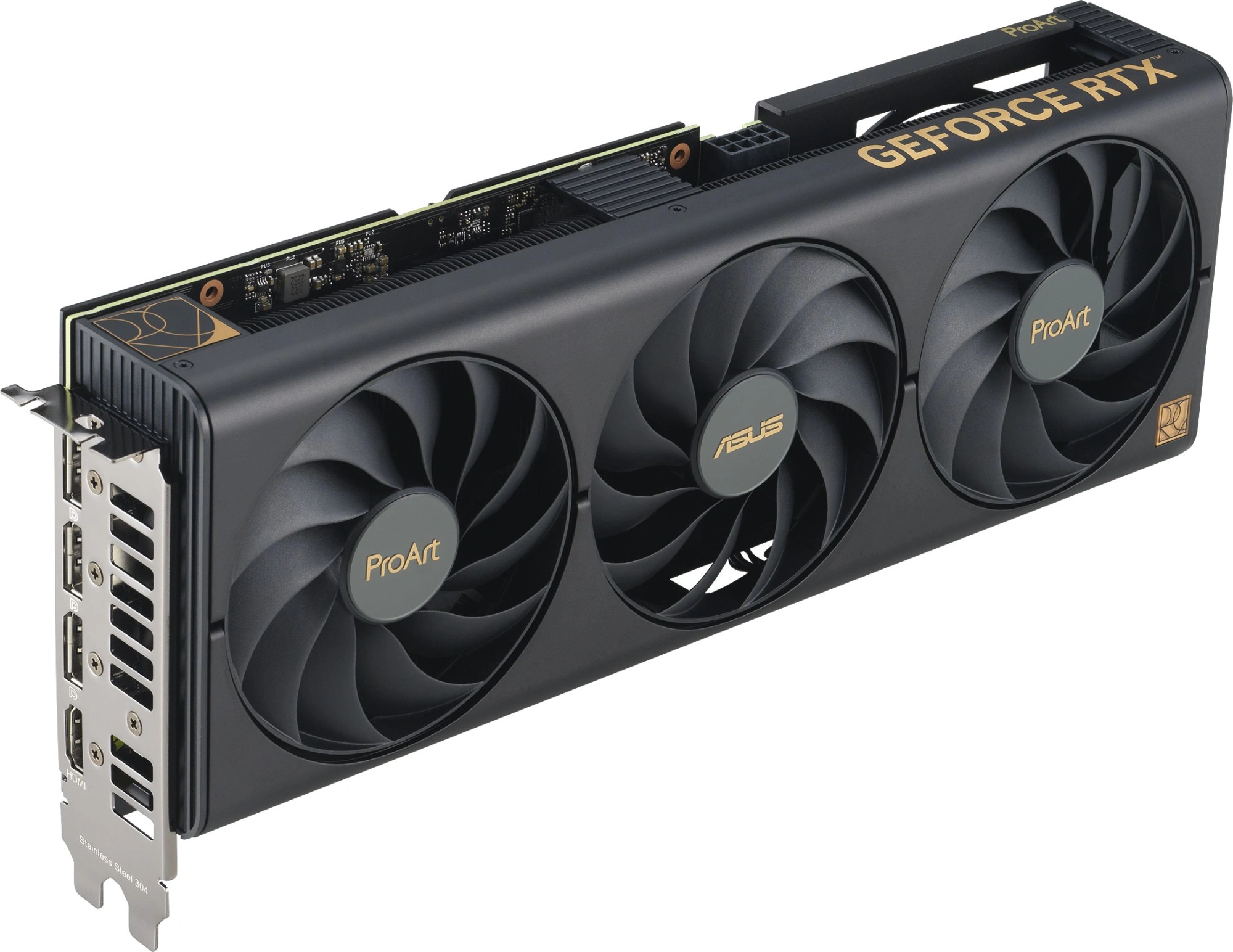 Видеокарта ASUS GeForce RTX4060TI 16Gb 128bit GDDR6 2550/18000 3*DP/HDMI  HDCP (PROART-RTX4060TI-16G) RTL