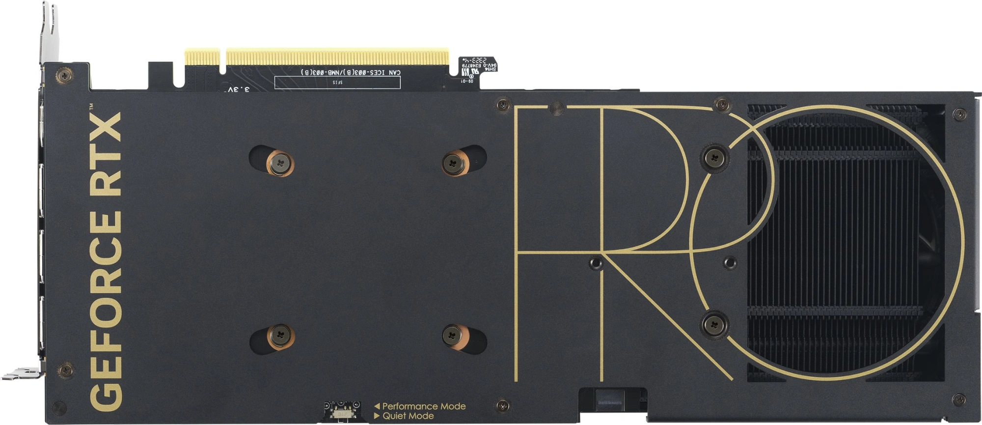 Видеокарта ASUS GeForce RTX4060TI 16Gb 128bit GDDR6 2550/18000 3*DP/HDMI  HDCP (PROART-RTX4060TI-16G) RTL