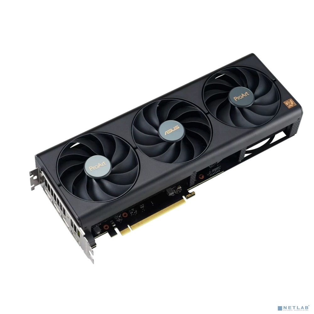 Видеокарта ASUS GeForce RTX4060TI 16Gb 128bit GDDR6 2550/18000 3*DP/HDMI  HDCP (PROART-RTX4060TI-16G) RTL