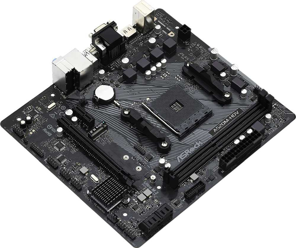 Asrock A520M-HDV {AMD A520 SAM4 MATX}