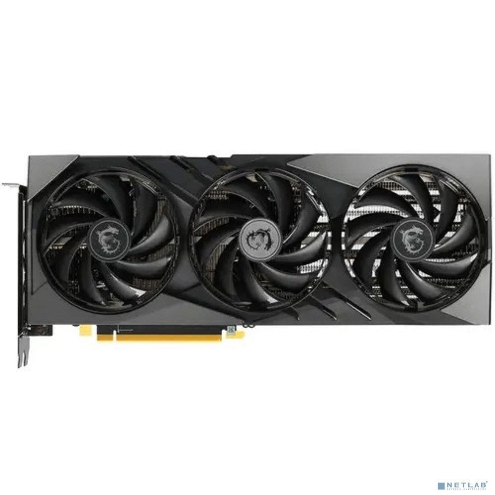 Видеокарта MSI PCI-E 4.0 RTX 4070 GAMING SLIM 12G NVIDIA GeForce RTX 4070 12288Mb 192 GDDR6X 2610/21000 HDMIx1 DPx3 HDCP Ret