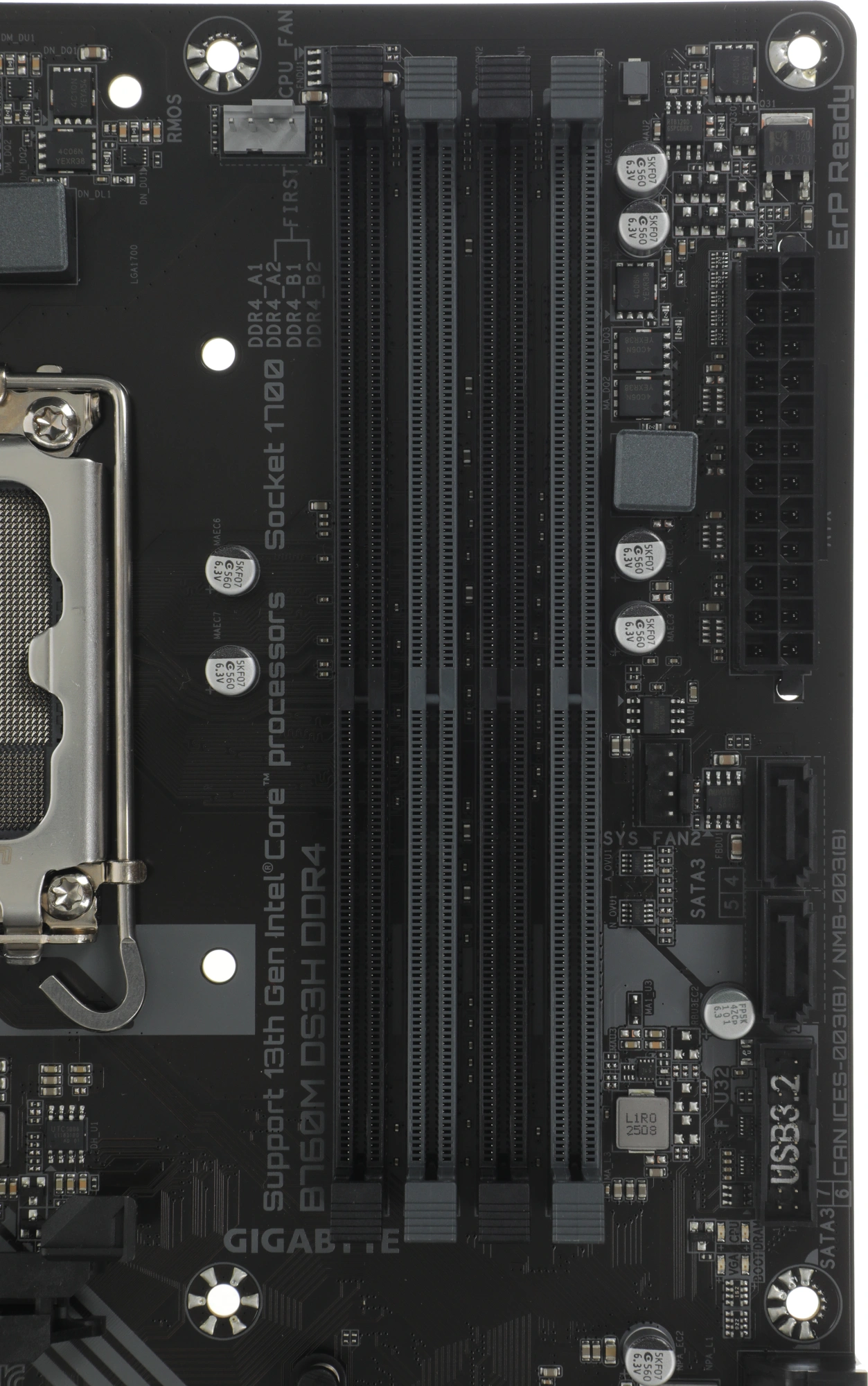 GIGABYTE B760M DS3H DDR4