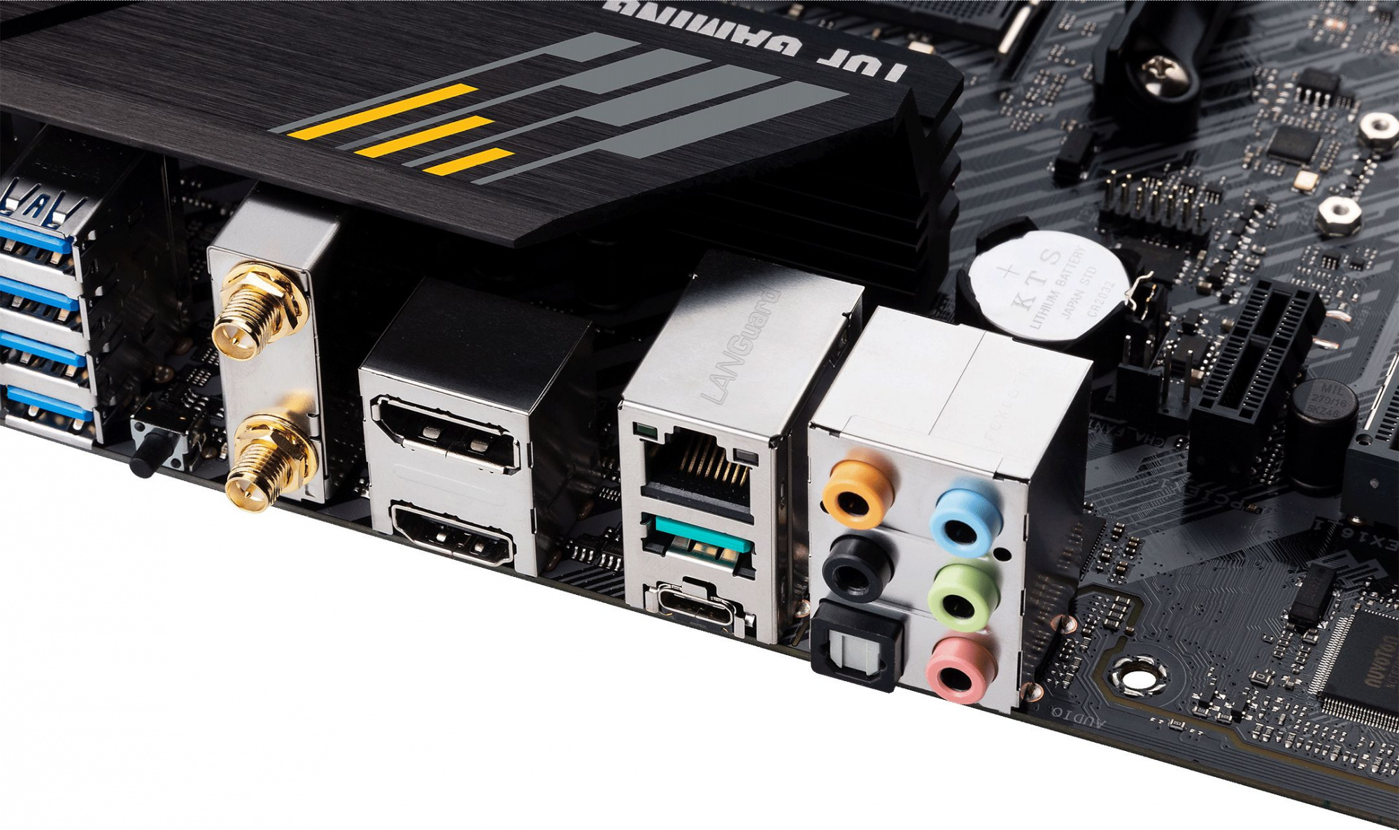 ASUS TUF GAMING B550M-PLUS WIFI II (Socket AM4, mATX, 4xDDR4(128GB), HDMI 2.1/DP, 1xPCIe 4.0x16, 1xPCIe 3.0x16/1xPCIe 3.0, 1xLAN (2.5GbE), Wi-Fi, BT, 4xSATA 6Gb/s, 2xM.2, 1xUSB-C, 5xUSB 3.2, 2xUSB 2) ASUS TUF GAMING B550M-PLUS WIFI II (Socket AM4, mATX, 4xDDR4(128GB), HDMI 2.1/DP, 1xPCIe 4.0x16, 1xPCIe 3.0x16/1xPCIe 3.0, 1xLAN (2.5GbE), Wi-Fi, BT, 4xSATA 6Gb/s, 2xM.2, 1xUSB-C, 5xUSB 3.2, 2xUSB 2)