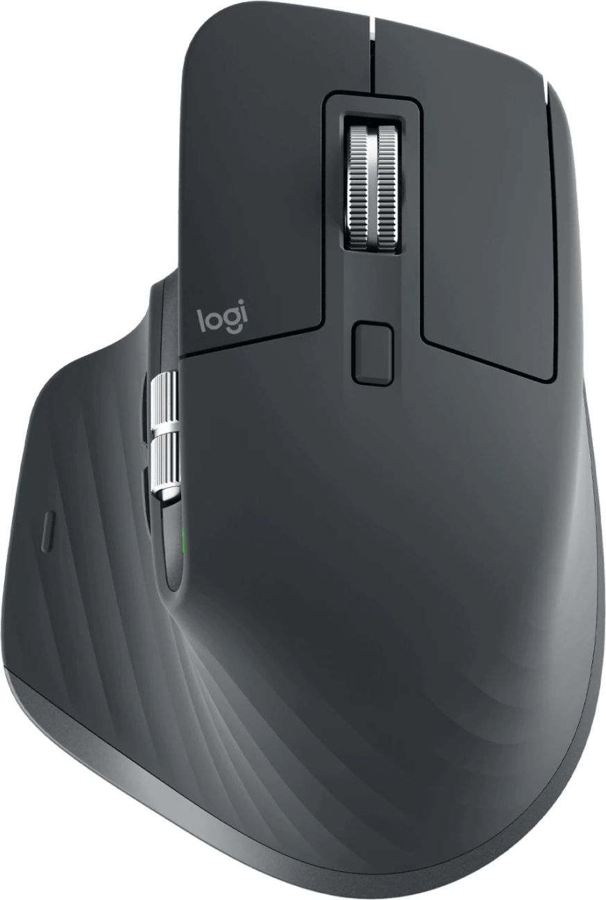 910-006585/910-006559/910-006565 Мышь Logitech MX Master 3S Mouse Graphite Wireless графитовый оптическая (4000dpi) беспроводная BT/Radio USB (5but)