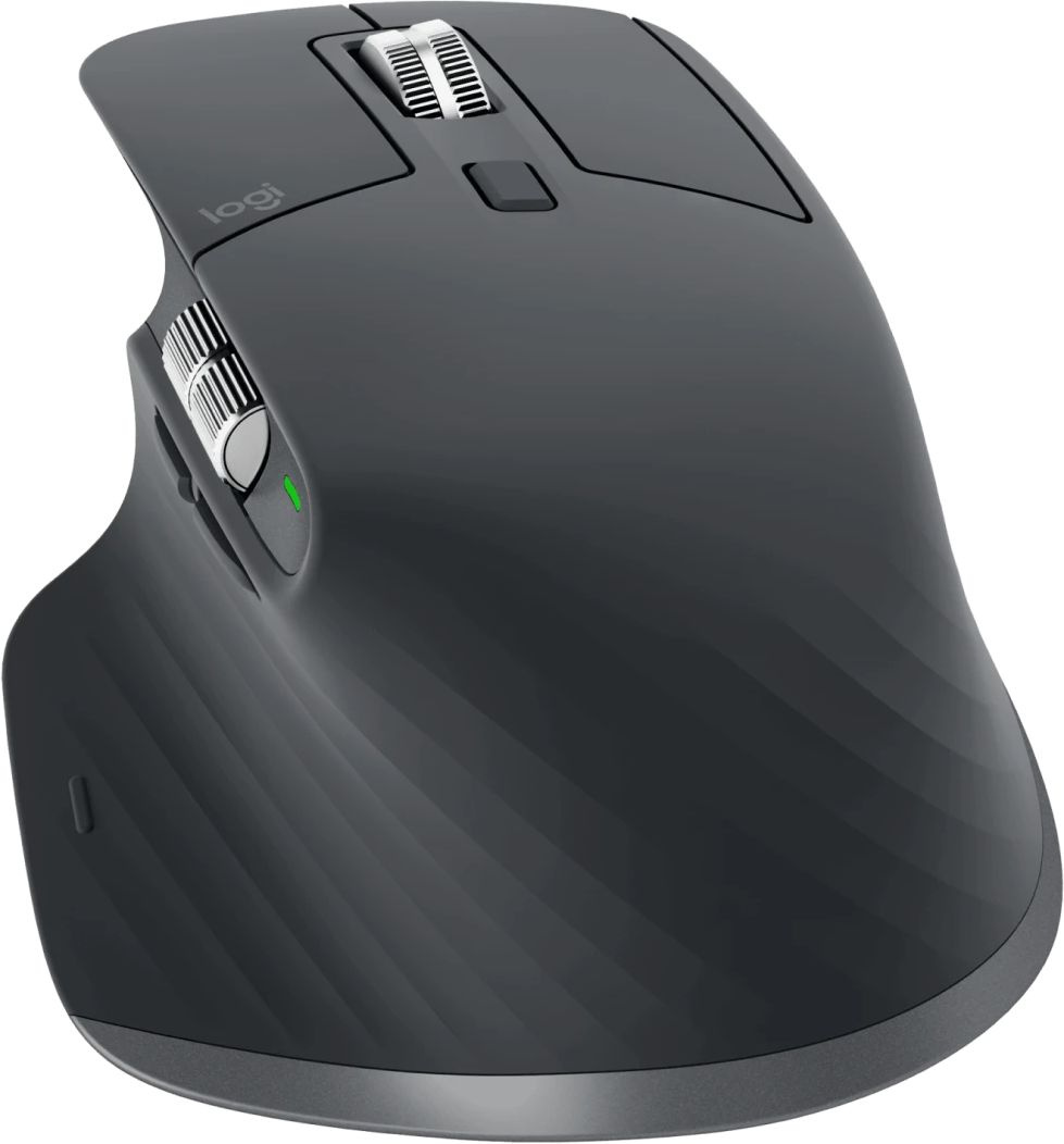 910-006585/910-006559/910-006565 Мышь Logitech MX Master 3S Mouse Graphite Wireless графитовый оптическая (4000dpi) беспроводная BT/Radio USB (5but)