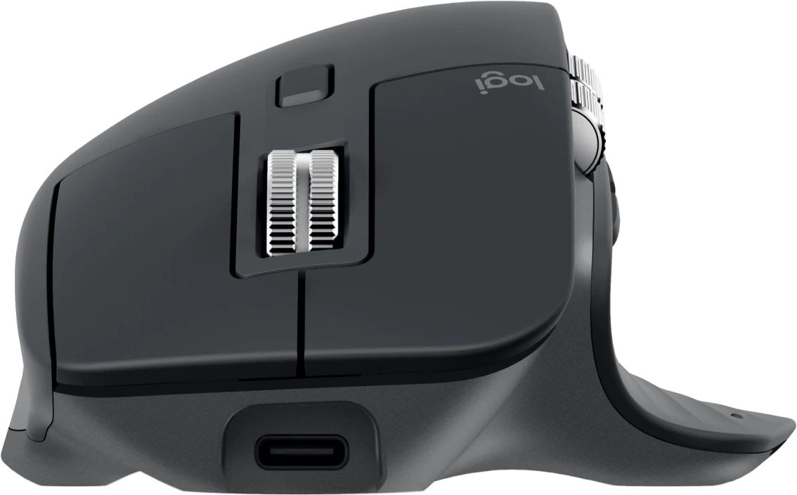 910-006585/910-006559/910-006565 Мышь Logitech MX Master 3S Mouse Graphite Wireless графитовый оптическая (4000dpi) беспроводная BT/Radio USB (5but)