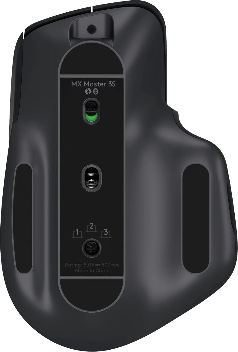 910-006585/910-006559/910-006565 Мышь Logitech MX Master 3S Mouse Graphite Wireless графитовый оптическая (4000dpi) беспроводная BT/Radio USB (5but)