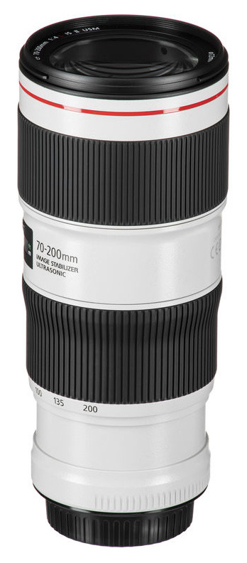 Объектив Canon EF II USM (2309C005) 70-200мм f/4L черный