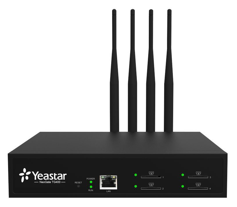 Yeastar NeoGate TG400 VoIP-GSM шлюз на 4 GSM-канала