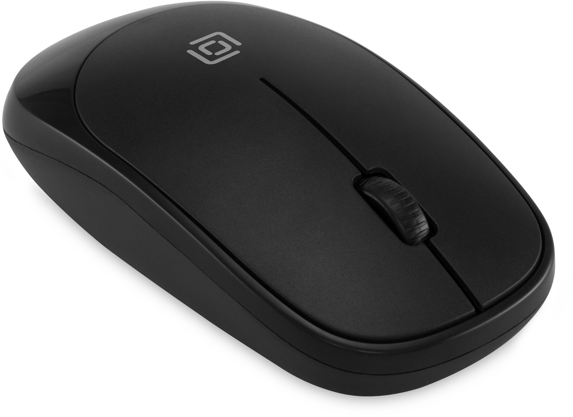Клавиатура + мышь Oklick S255W Black USB  беспроводная slim [1909361]