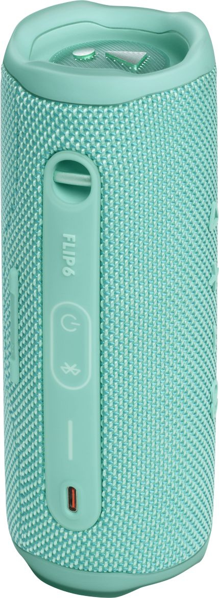 Портативная колонка JBL Flip6TEAL Цвет зеленовато-голубой да 0.5 кг JBLFLIP6TEAL