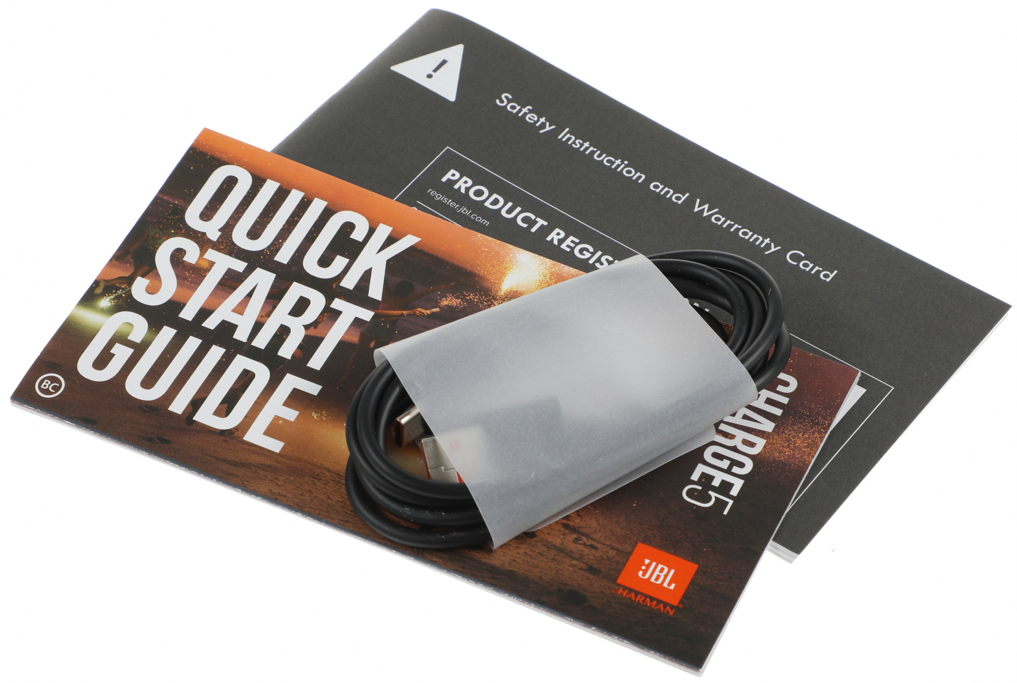 Колонка порт. JBL Charge 5 черный 40W 2.0 BT 15м 7500mAh (JBLCHARGE5BLK)