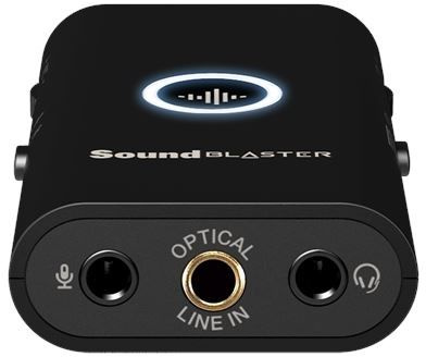 Звуковая карта USB CREATIVE Sound Blaster G3,  7.1, Ret [70sb183000000]