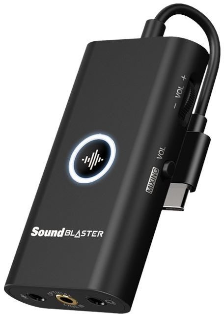 Звуковая карта USB CREATIVE Sound Blaster G3,  7.1, Ret [70sb183000000]