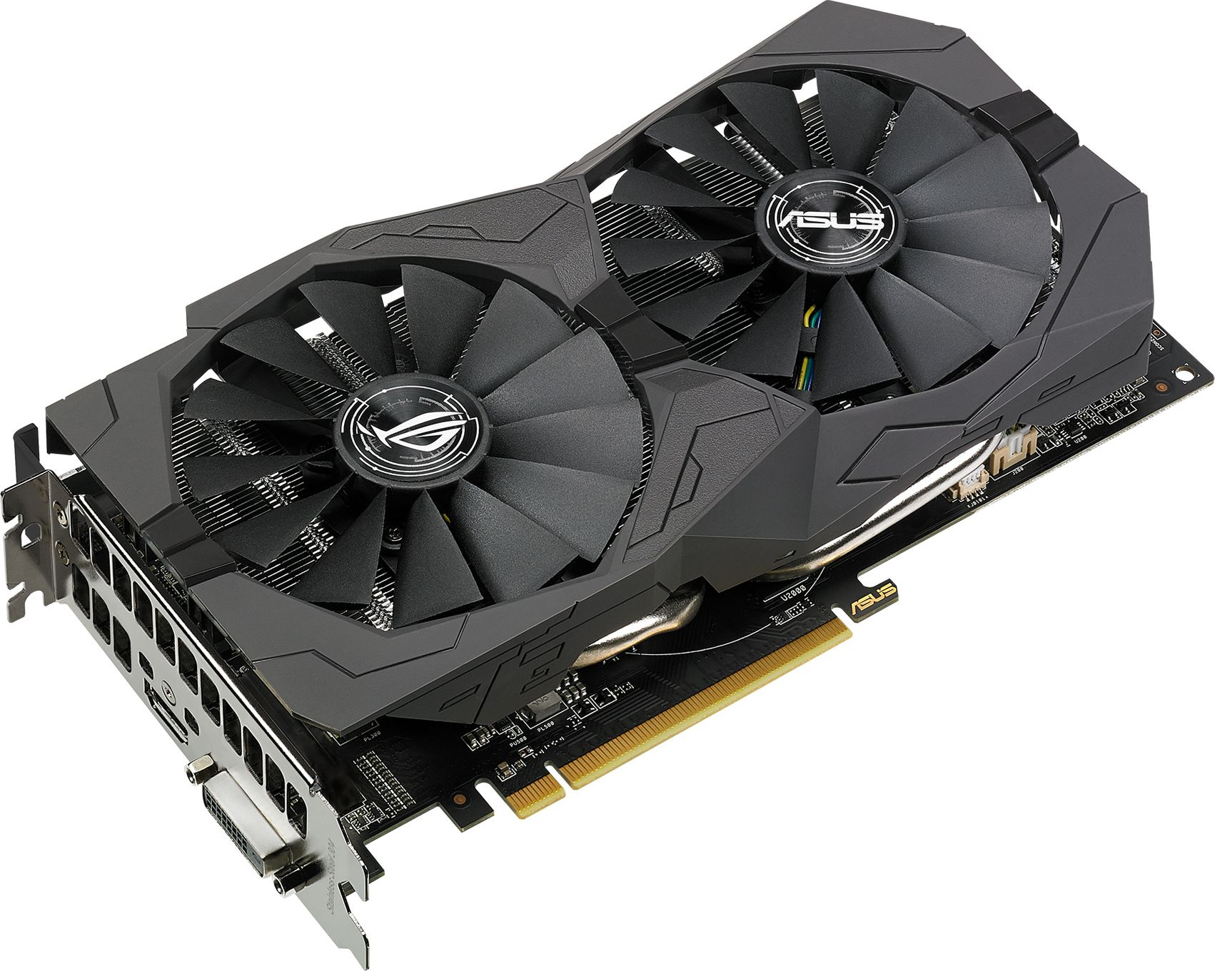 Asus PCI-E ROG-STRIX-RX560-4G-V2-GAMING AMD Radeon RX 560 4096Mb 128 GDDR5 1199/6000 DVIx1 HDMIx1 DPx1 HDCP Ret